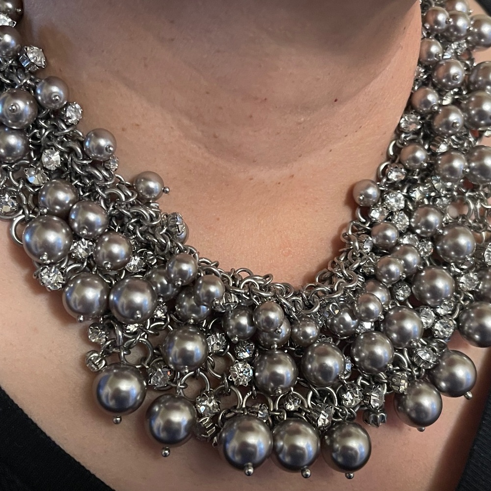 Chunky Heavyweight Small Loop Chain Necklace - image 1